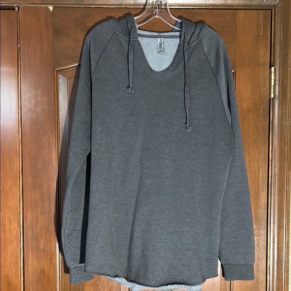 Independent Trading Company Soft Women's Gray Hoodie Size XL